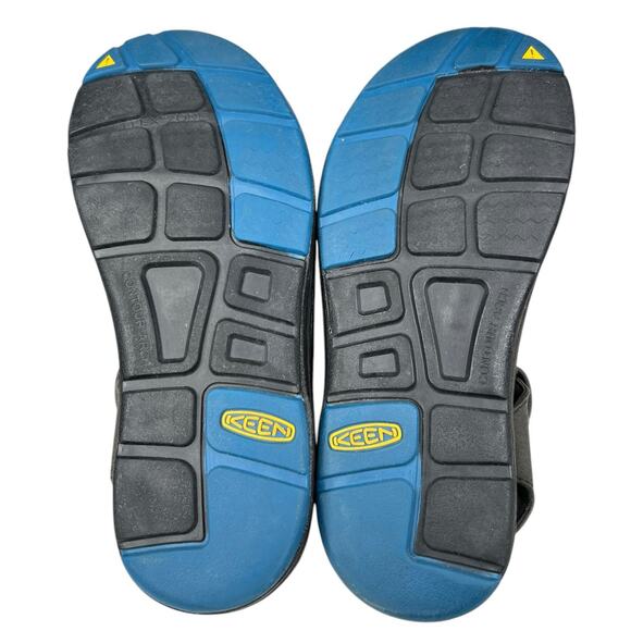 Keen Mens Uneek Grey Corded Trail Hiking Sandal Size US 8 - Picture 9 of 10